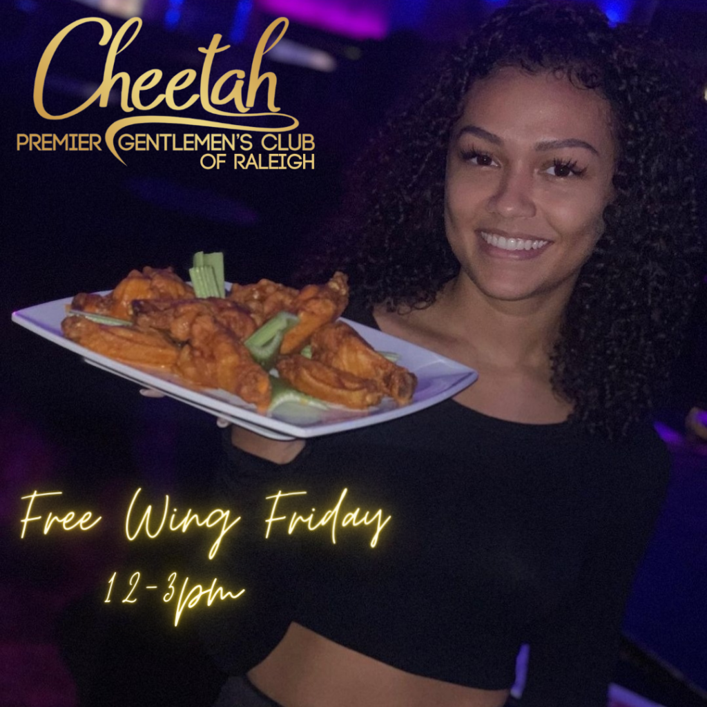 Cheetah Raleigh free wing Friday IG
