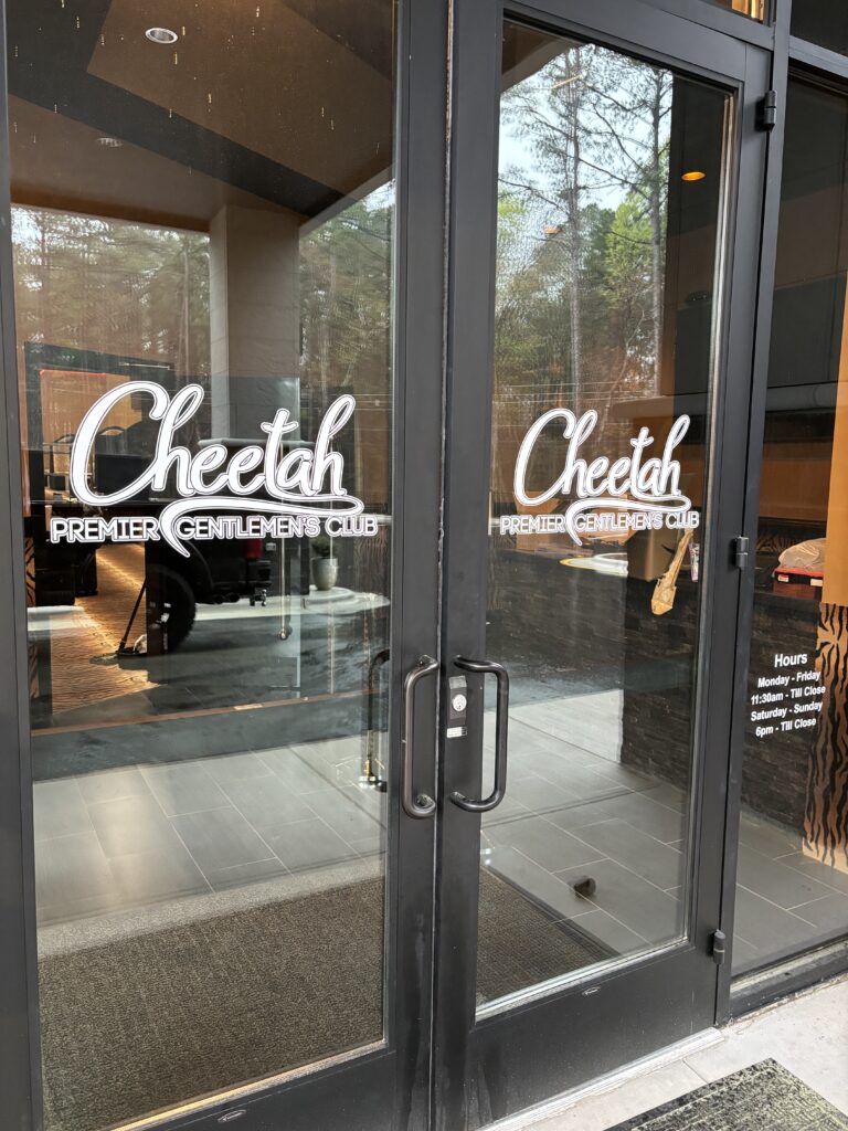 Cheetah Raleigh front doors